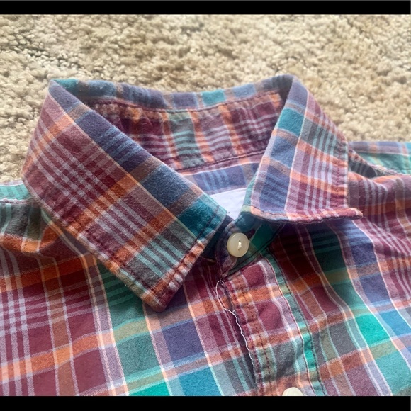 Gap Plaid Button Up Shirt - Men’s Small - Picture 3 of 6